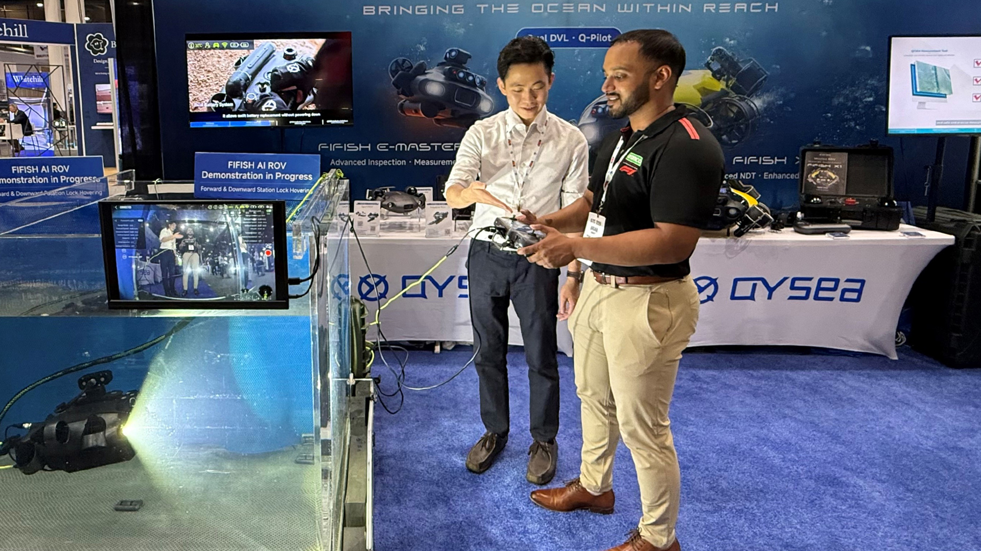 Global Energy Leaders at Booth